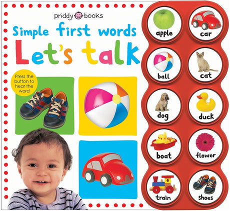 Let's Talk (Simple First Words) -- Roger Priddy, Board Book
