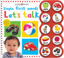 Let's Talk (Simple First Words) -- Roger Priddy, Board Book