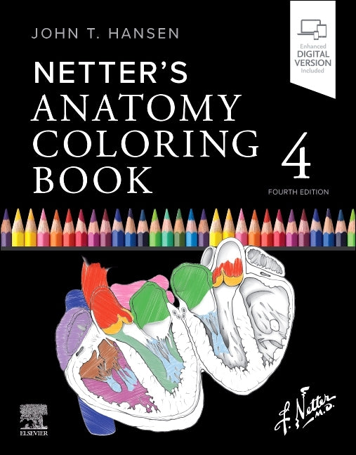 Netter's Anatomy Coloring Book -- John T. Hansen, Paperback