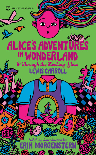 Alice's Adventures in Wonderland and Through the Looking-Glass -- Lewis Carroll, Mass Market Paperbound