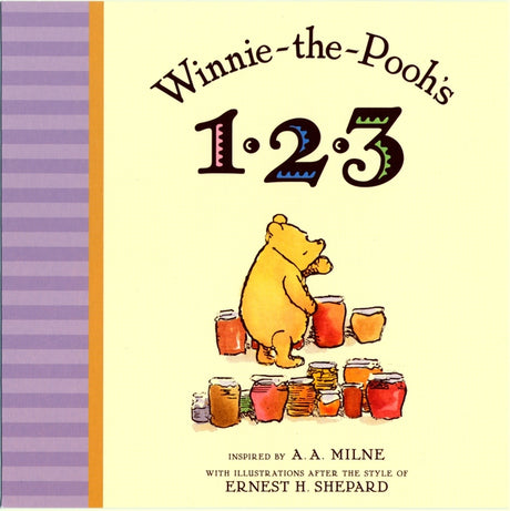 Winnie the Pooh's 1,2,3 -- A. A. Milne, Board Book