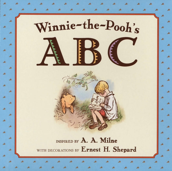 Winnie-The-Pooh's ABC -- A. A. Milne, Board Book