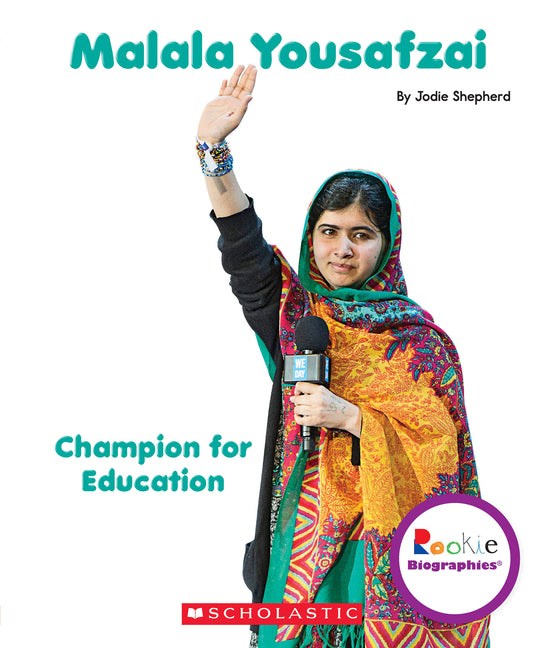 Malala Yousafzai: Champion for Education (Rookie Biographies) -- Jodie Shepherd, Paperback