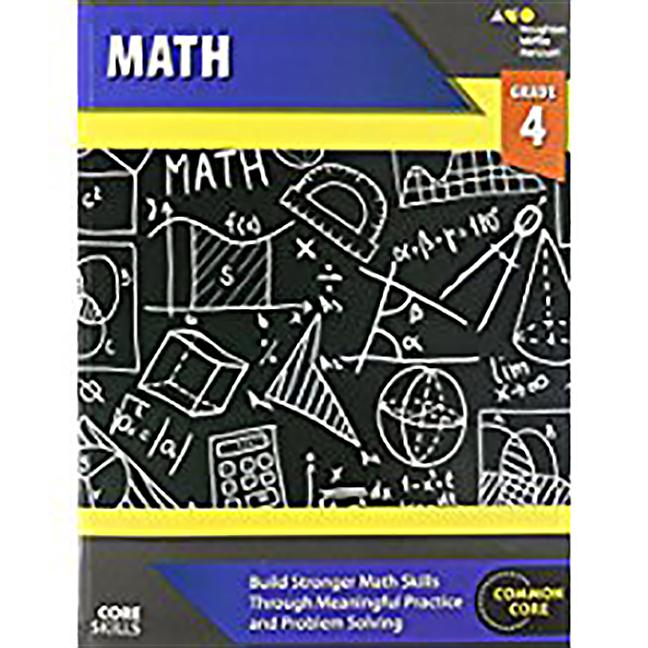 Core Skills Mathematics Workbook Grade 4 -- Houghton Mifflin Harcourt, Paperback