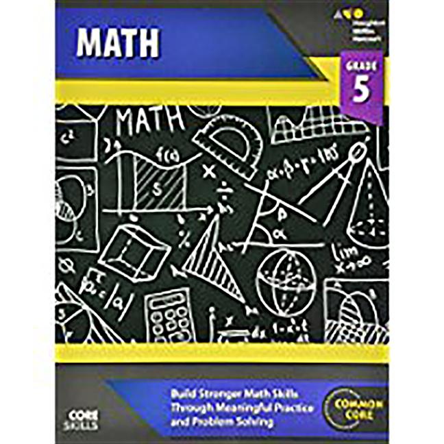 Core Skills Mathematics Workbook Grade 5 -- Houghton Mifflin Harcourt, Paperback