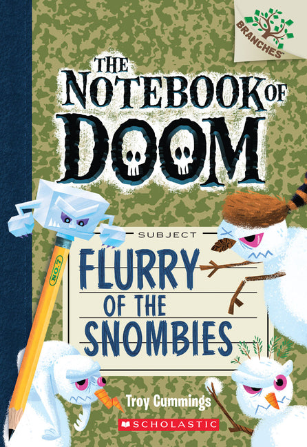 Flurry of the Snombies: A Branches Book (the Notebook of Doom #7): Volume 7 -- Troy Cummings, Paperback