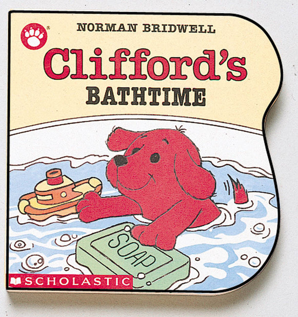 Clifford's Bathtime -- Norman Bridwell, Board Book