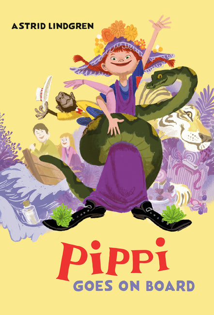 Pippi Goes on Board -- Astrid Lindgren, Paperback