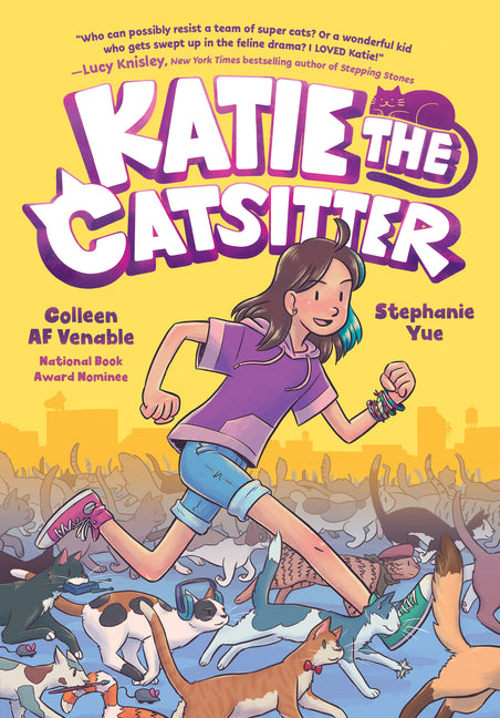Katie the Catsitter: (A Graphic Novel) -- Colleen Af Venable, Hardcover