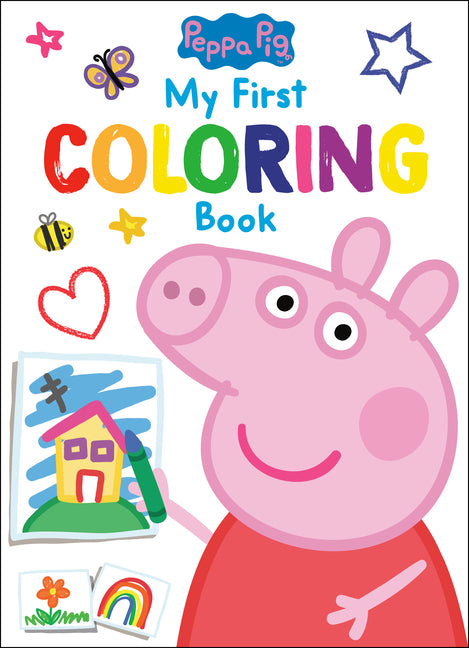 Peppa Pig: My First Coloring Book (Peppa Pig) -- Golden Books, Paperback