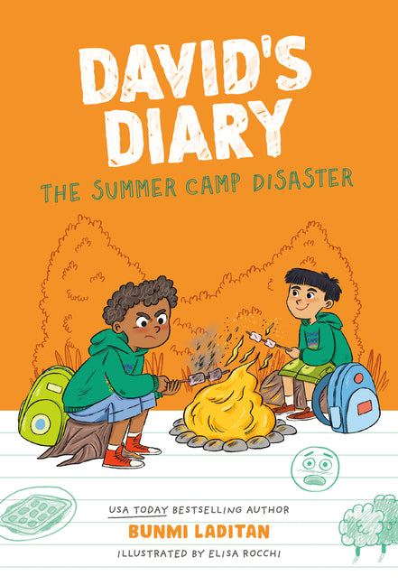 David's Diary #1: The Summer Camp Disaster -- Bunmi Laditan, Paperback
