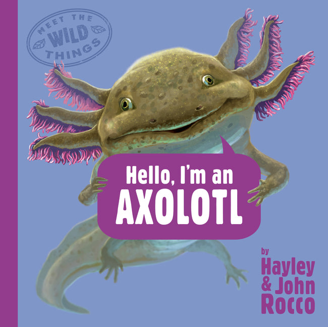 Hello, I'm an Axolotl (Meet the Wild Things, Book 4) -- Hayley Rocco, Hardcover