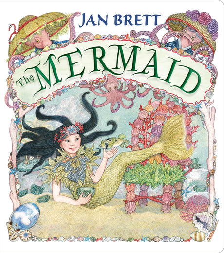 The Mermaid -- Jan Brett, Board Book