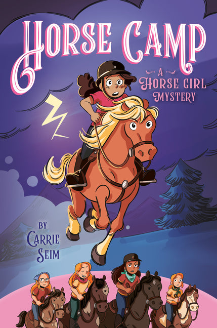 Horse Camp: A Horse Girl Mystery -- Carrie Seim, Hardcover