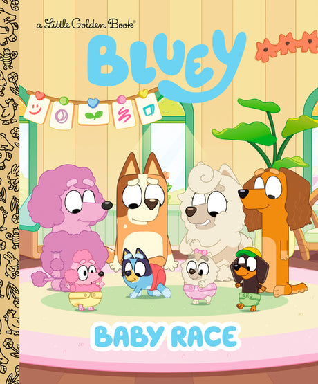 Baby Race (Bluey) -- Golden Books, Hardcover