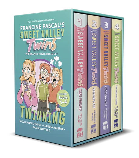 Sweet Valley Twins: Twinning Boxed Set (Books 1-4): Best Friends; Teacher's Pet; Choosing Sides; The Haunted House (a Graphic Novel Boxed Set) -- Francine Pascal, Paperback