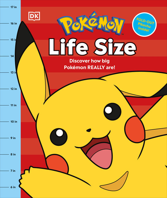 Pokémon Life Size -- DK, Hardcover