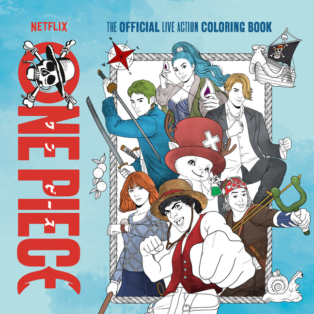 One Piece: The Official Live Action Coloring Book -- Netflix, Paperback