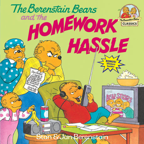 The Berenstain Bears and the Homework Hassle -- Stan Berenstain, Paperback