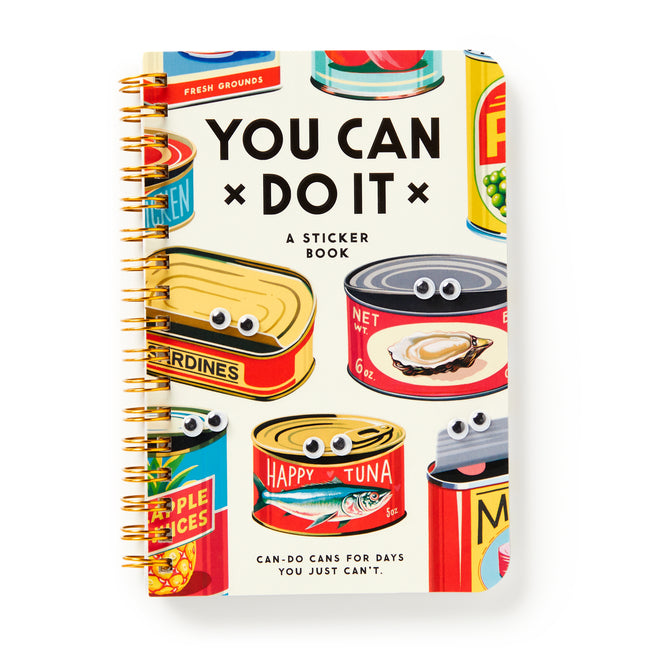 You Can Do It Googly Sticker Book -- Brass Brass Monkey, Other