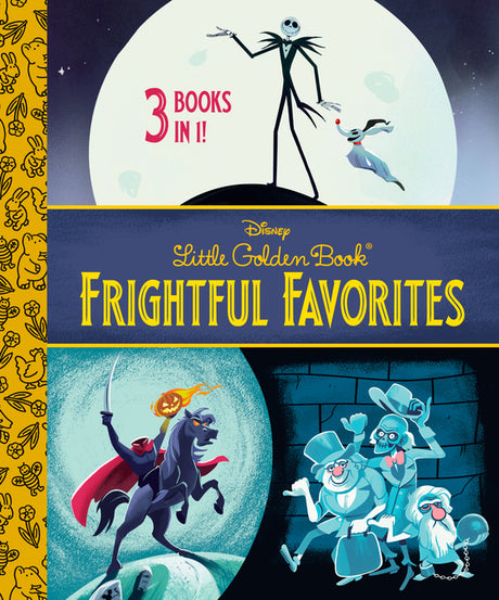 Disney Little Golden Book Frightful Favorites (Disney Classic) -- Golden Books, Hardcover