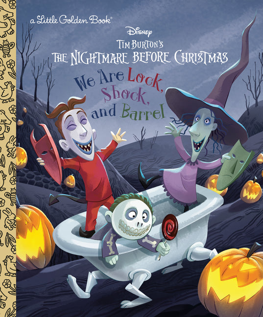We Are Lock, Shock, and Barrel (Disney Tim Burton's the Nightmare Before Christmas) -- Matthew J. Gilbert, Hardcover