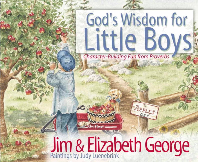 God's Wisdom for Little Boys: Character-Building Fun from Proverbs -- Jim George, Hardcover