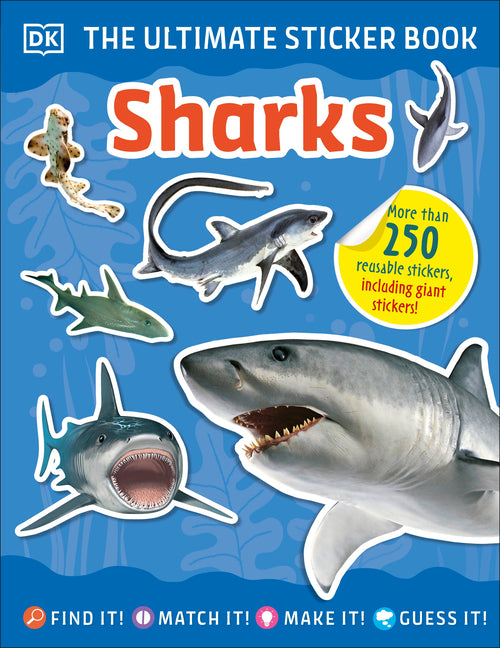 The Ultimate Sticker Book Sharks -- DK, Paperback