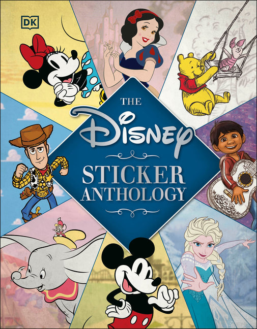 The Disney Sticker Anthology -- DK, Hardcover