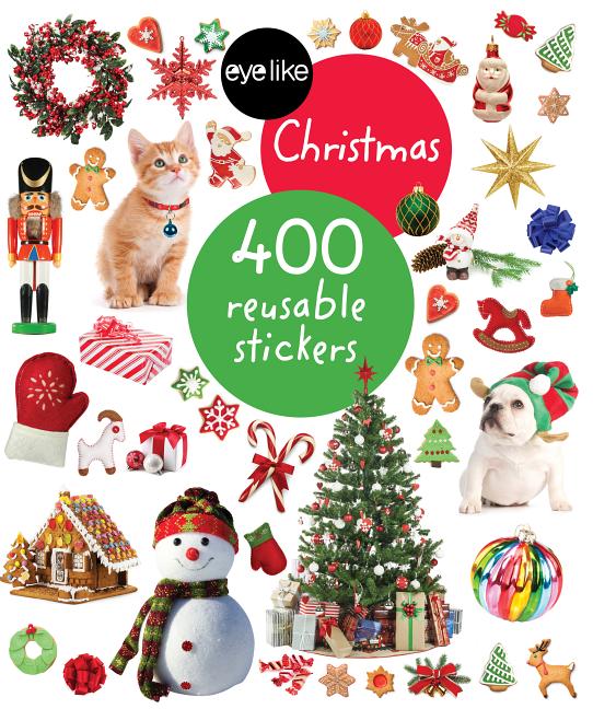 Eyelike Stickers: Christmas: 400 Reusable Stickers -- Workman Publishing, Paperback