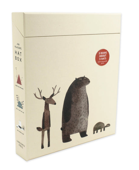 Jon Klassen's Hat Box: Books 1-3 (Keepsake Box Set Containing Three Clever Picture Books Plus a Frameable Print) -- Jon Klassen, Hardcover