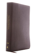 Niv, Maxwell Leadership Bible, 3rd Edition, Premium Bonded Leather, Burgundy, Comfort Print -- John C. Maxwell, Bible