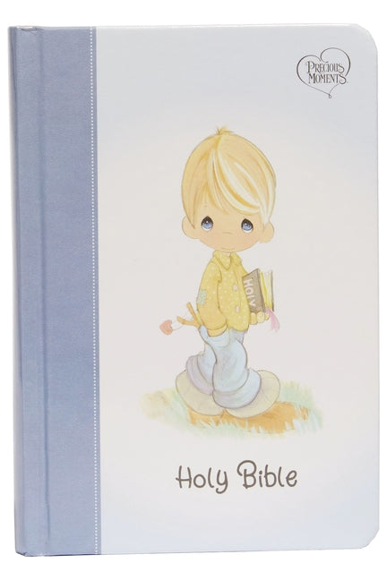 Nkjv, Precious Moments Small Hands Bible, Blue, Hardcover, Comfort Print: Holy Bible, New King James Version -- Thomas Nelson, Bible
