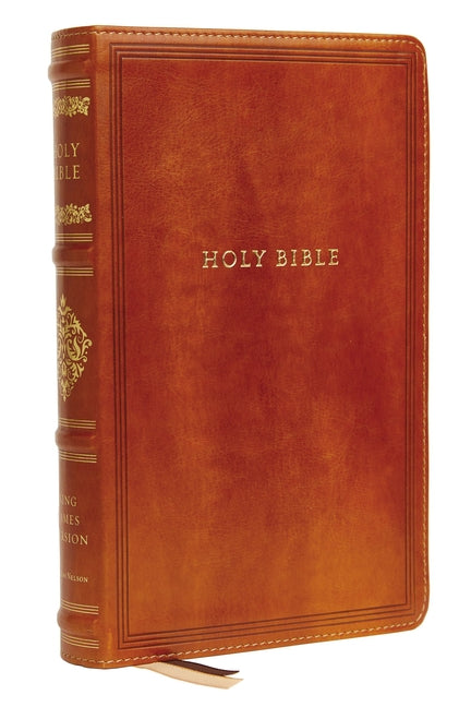Kjv, Sovereign Collection Bible, Personal Size, Leathersoft, Brown, Red Letter Edition, Comfort Print: Holy Bible, King James Version -- Thomas Nelson, Bible