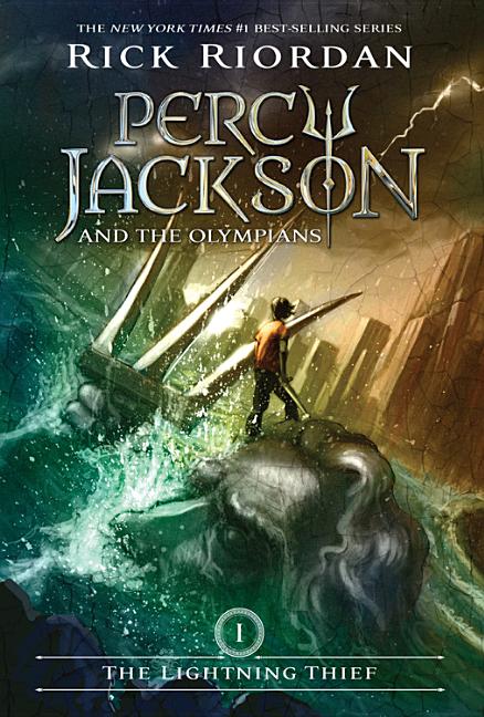 The Lightning Thief -- Rick Riordan, Hardcover