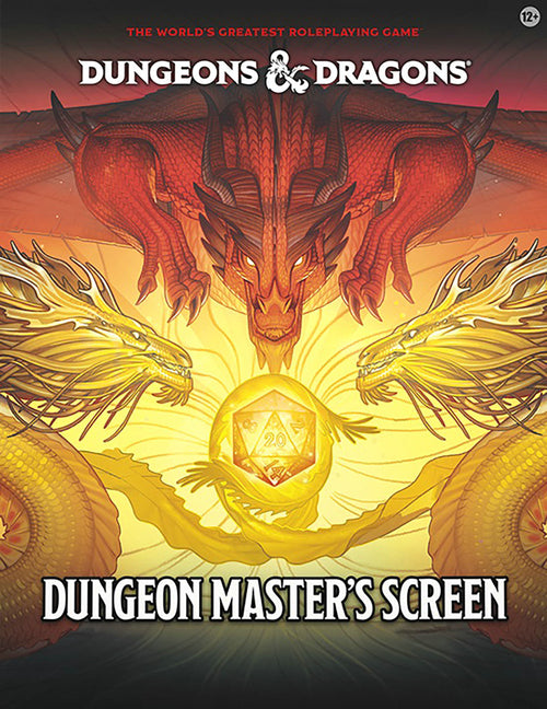 D&d Dungeon Masters Screen 2024 -- Wizards of the Coast, Board Games