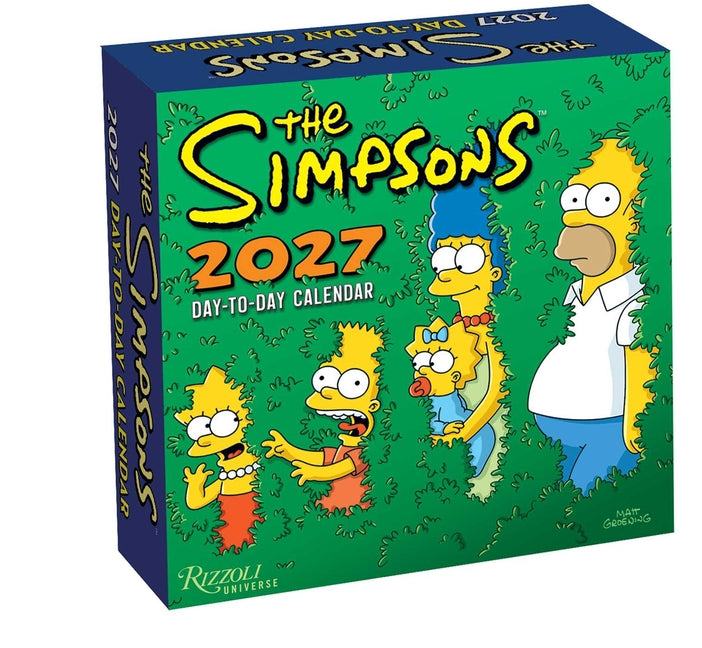 The Simpsons 2027 Day-To-Day Calendar -- Matt Groening, Daily