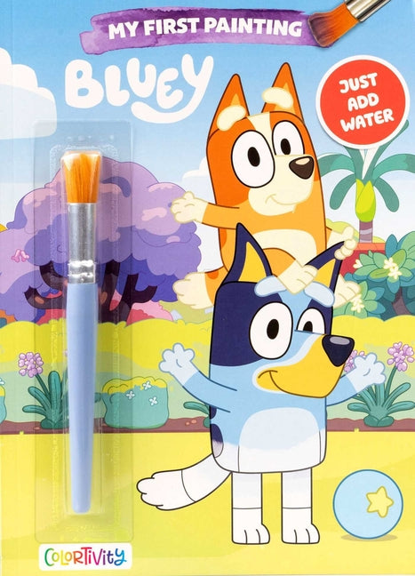 Bluey Colortivity: My First Painting -- Editors of Studio Fun International, Paperback
