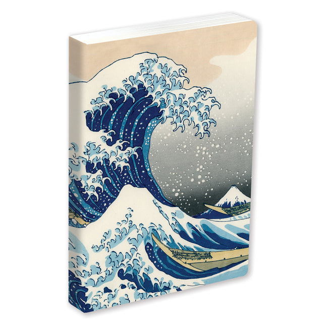 Journal Under the Wave Off Kanagawa, Lined Paperback: Blank Lined 144 Page A5 Notebook -- Tuttle Studio, Paperback