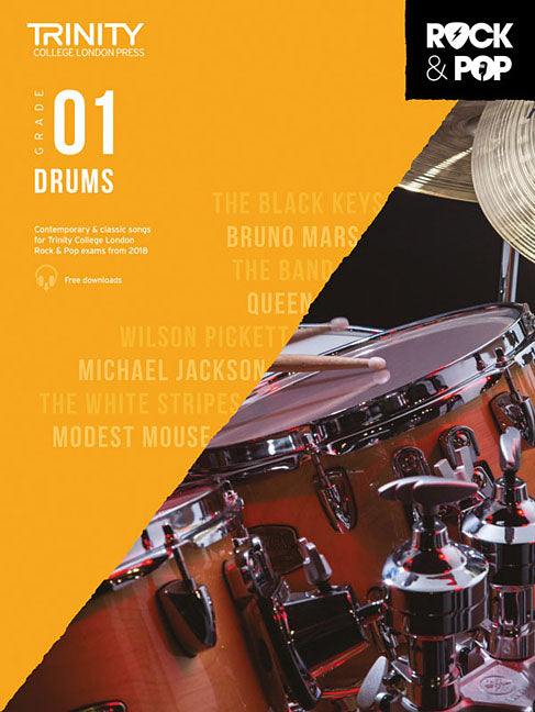 Trinity Rock & Pop 2018 Drums: Grade 1 -- Trinity Books, Paperback