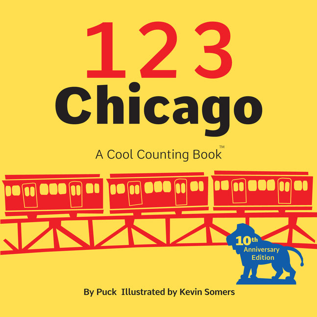 123 Chicago -- Puck, Board Book