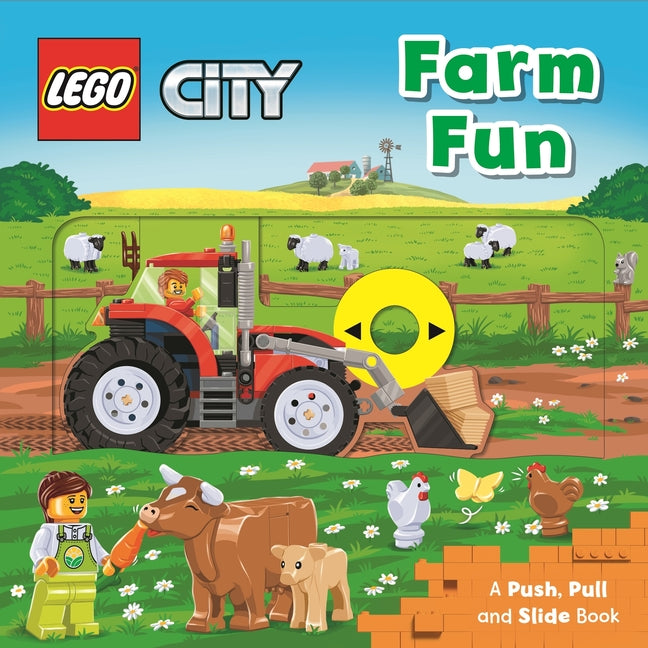Lego(r) City. Farm Fun: A Push, Pull and Slide Book -- AMEET Studio, Board Book