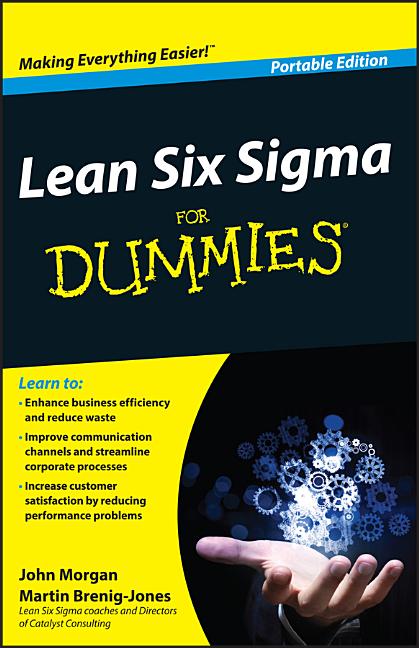 Lean Six Sigma For Dummies -- John Morgan, Paperback