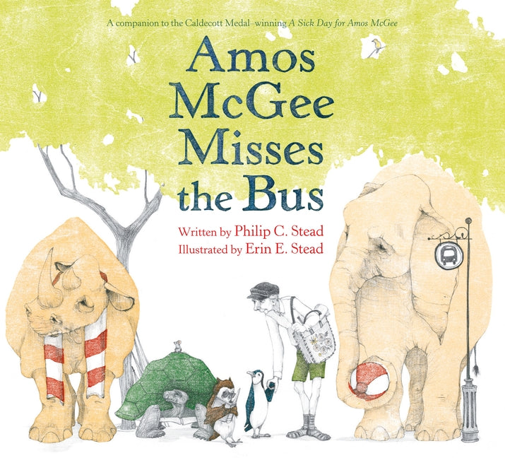 Amos McGee Misses the Bus -- Philip C. Stead, Hardcover