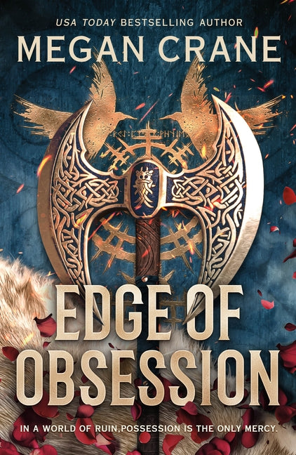 Edge of Obsession: A Viking Dystopian Romance -- Megan Crane, Paperback