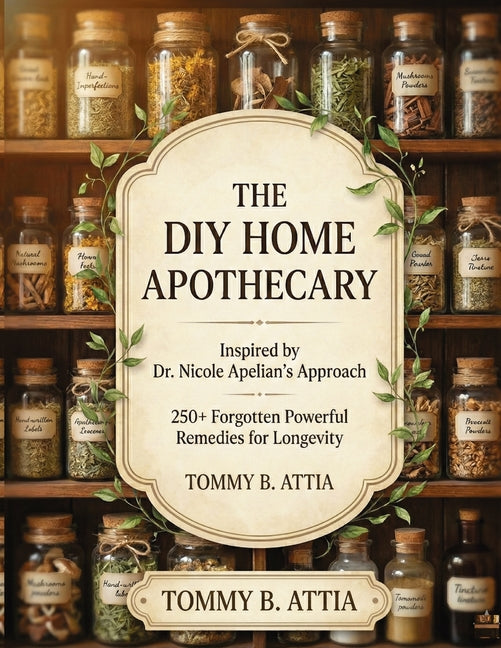 The DIY Home Apothecary: Inspired by Dr. Nicole Apelian's Approach - 250+ forgotten powerful remedies for longevity -- Tommy B. Attia, Paperback