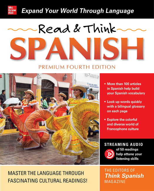 Read & Think Spanish, Premium Fourth Edition -- The Editors of Think Spanish, Paperback