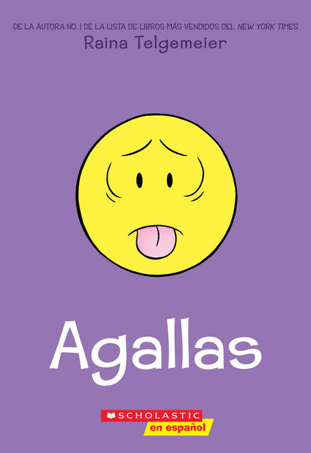 Agallas = Guts -- Raina Telgemeier, Paperback