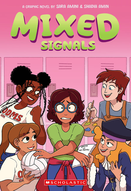 Mixed Signals: A Graphic Novel (Mixed Feelings #2) -- Sara Amini, Paperback