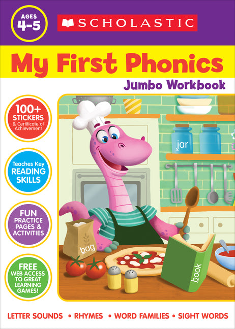 Scholastic Phonics Jumbo Workbook -- Scholastic, Paperback